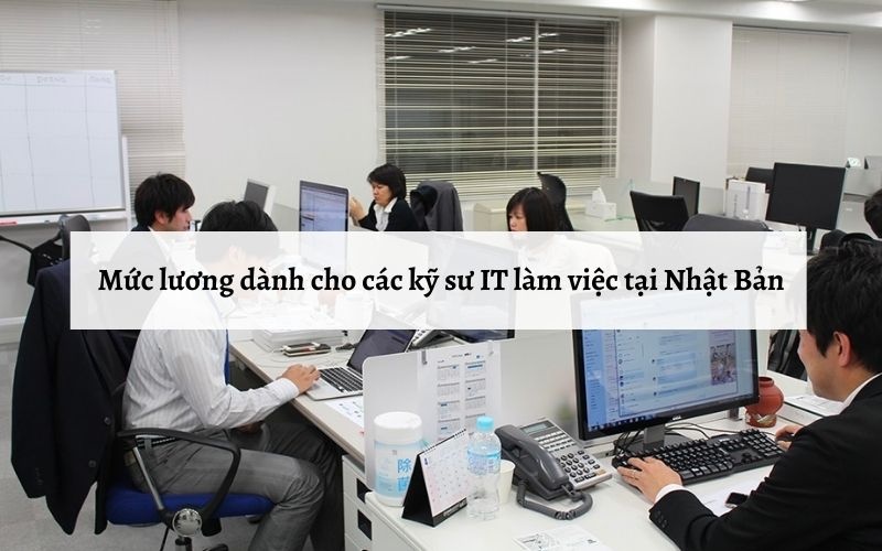 Kỹ sư IT làm việc tại Nhật Bản